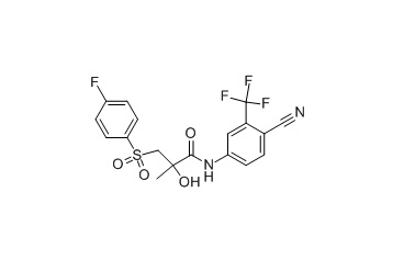 中文名称:比卡鲁胺 英文名称:bicalutamide cas:90357-06-5 分子式