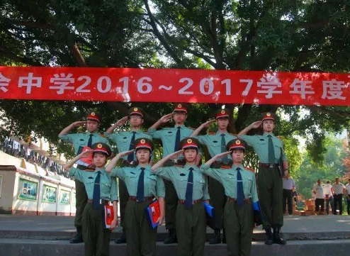 国旗护卫队优秀队员