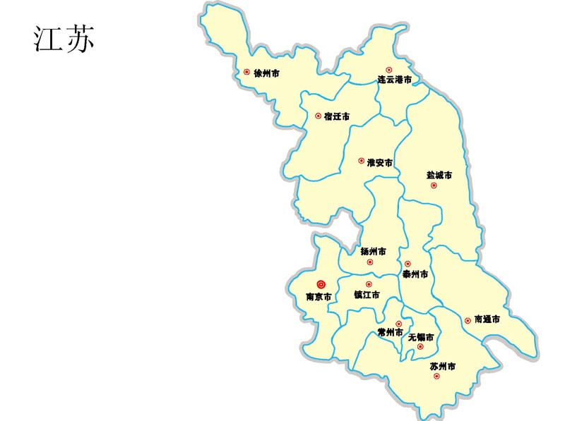 地图-32江苏