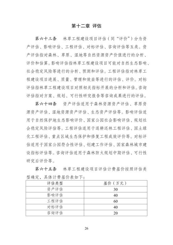 2024中国林建协关于印发《林业和草原工程建设项目服务计费指导意见》的通知【2024】54号PDF版_31