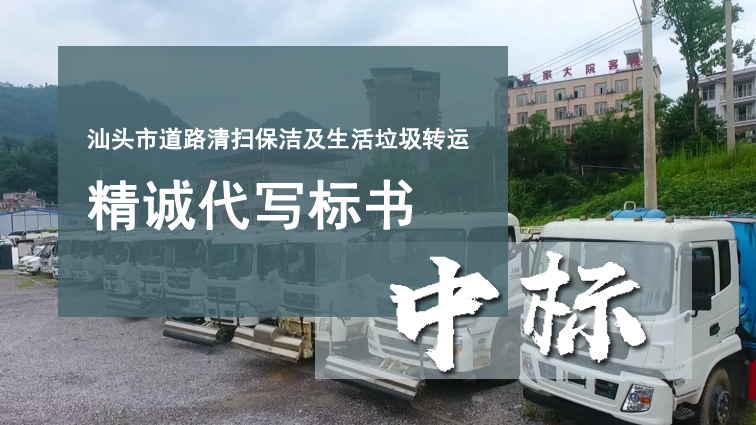 汕头市道路清扫保洁及生活垃圾转运服务采购项目