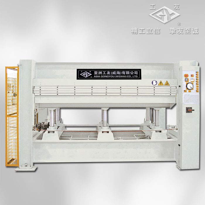 100吨3层热压机