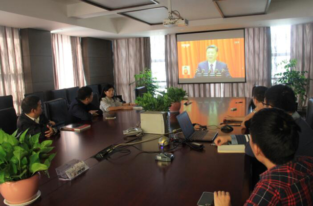 立信阀门集团祝贺党十九大胜利召开2