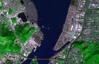 厦门东渡港GF-1卫星影像图0