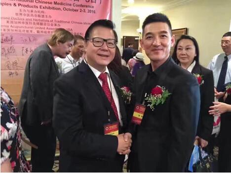 加州市长廖钦和亲切会见北京康伲尔公司创始人、减肥专家郭峰！