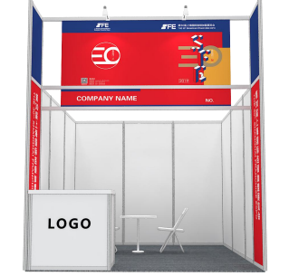 上海特许加盟展标准展位图