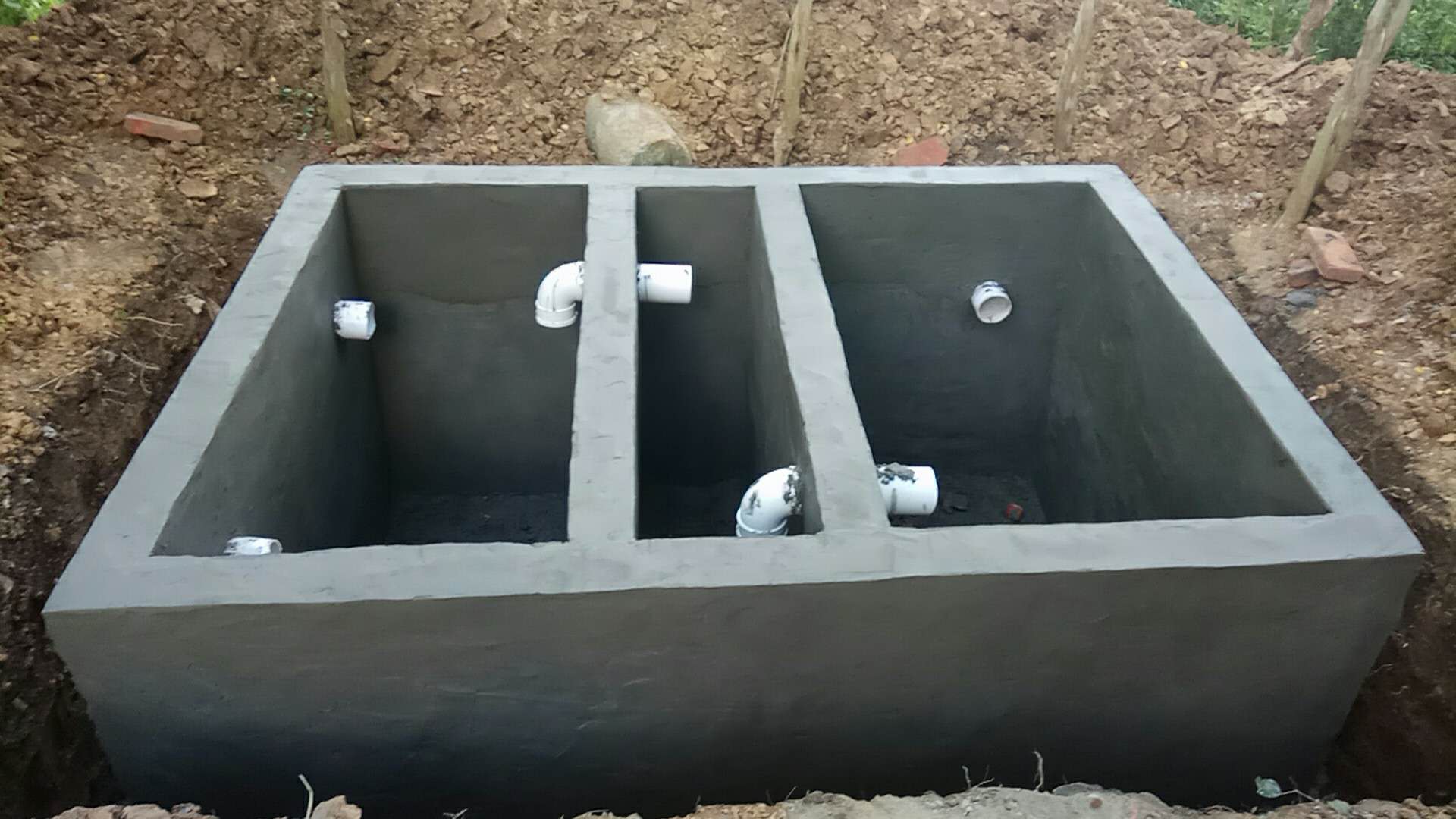 肥西砖砌式农村改厕工程