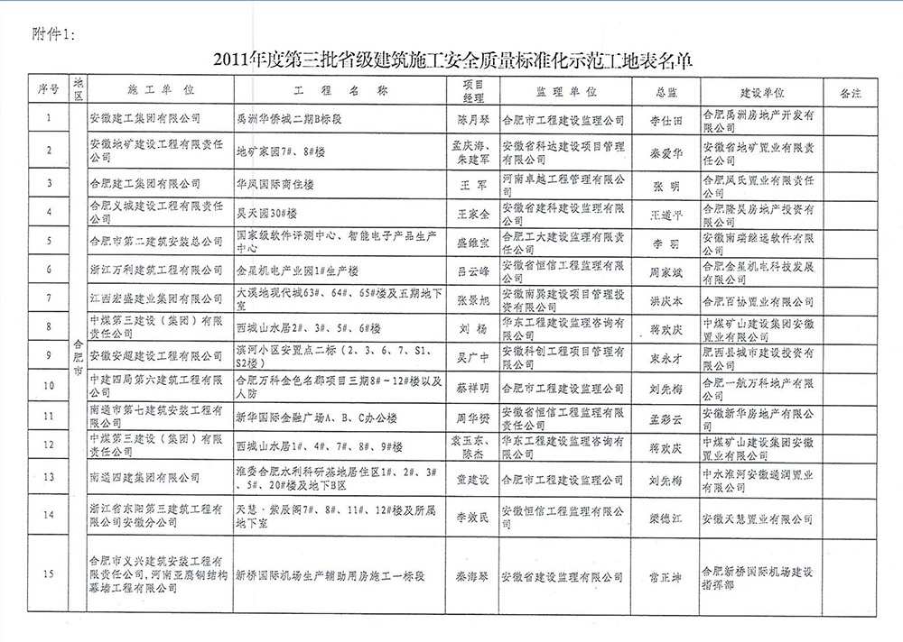 2011年省标化3