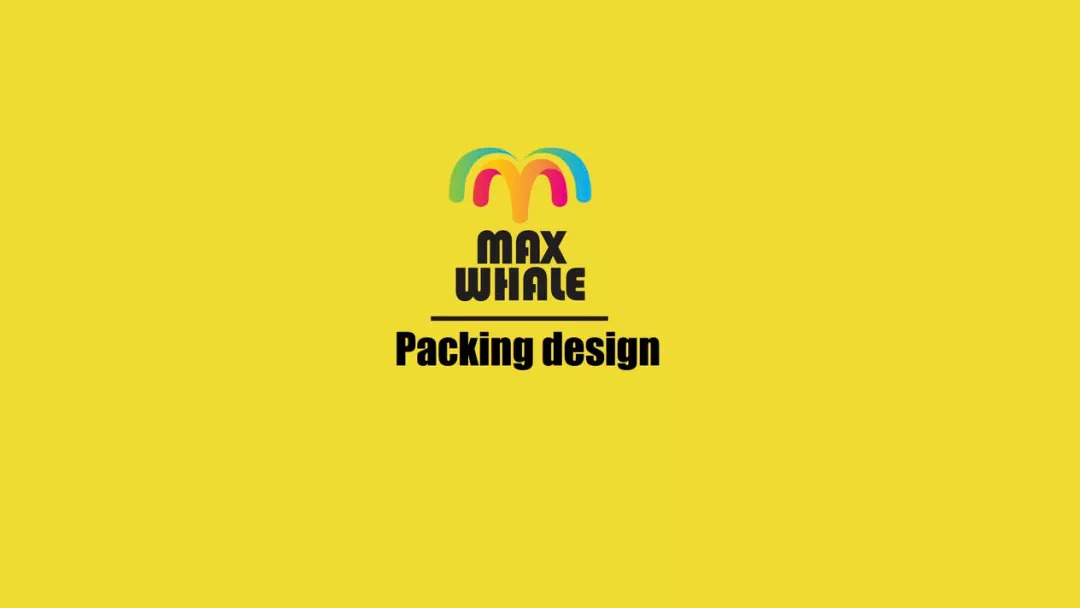 MAX WHALE 产品主形象和包装设计