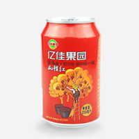 易拉罐山楂红