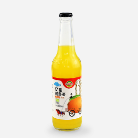玻璃瓶橙汁