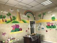 儿童医院彩绘 成都墙画墙绘