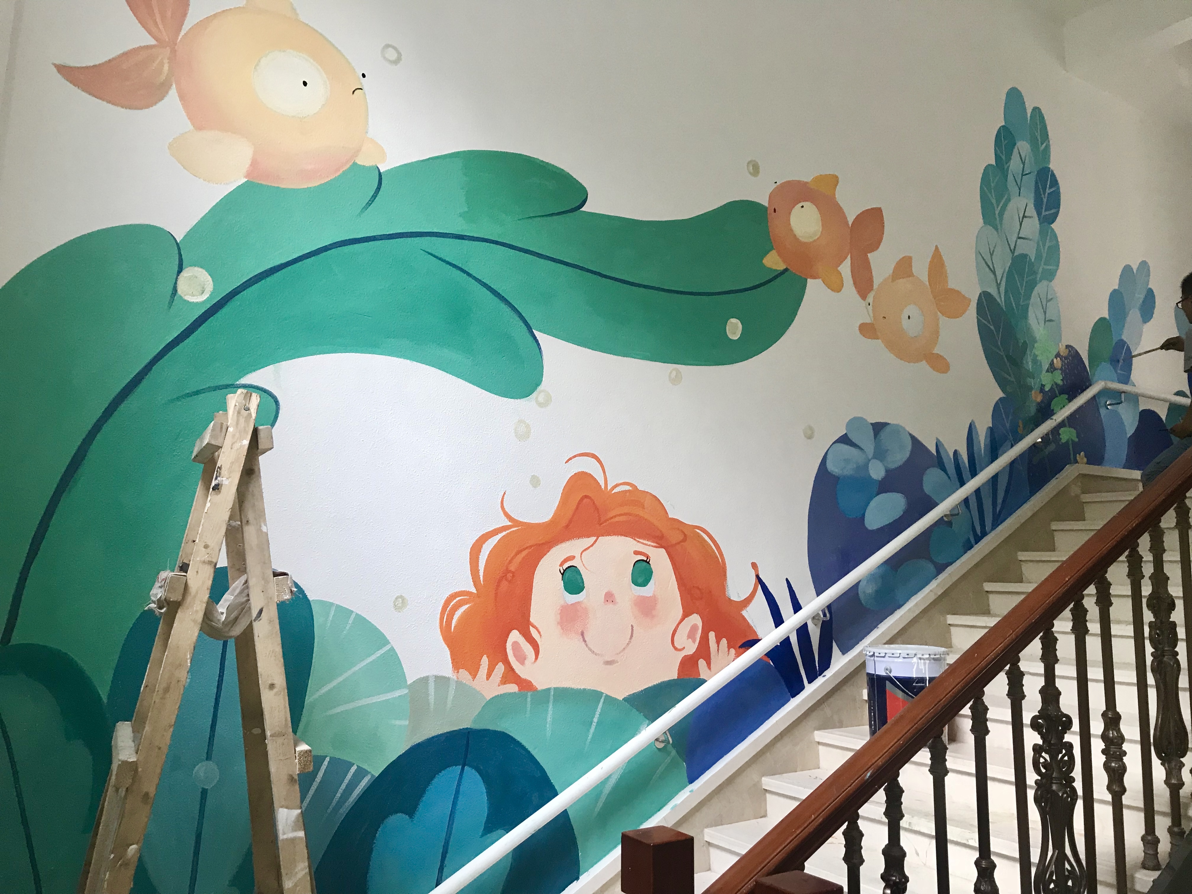 幼儿园彩绘|纯艺术|其他艺创|墙体彩绘公司 - 原创作品 - 站酷 (ZCOOL)