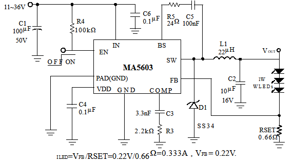 MA5603电路图