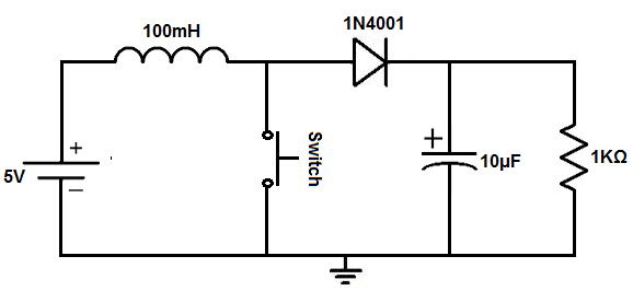 升壓轉換器電路