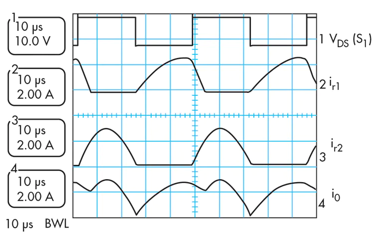 PWM谐振变换器拓扑结构的三个谐振元件