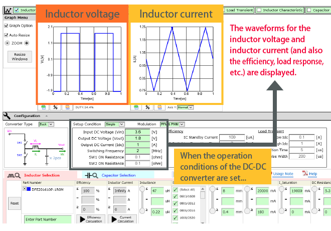 DC-DC转换器设计支持工具示例