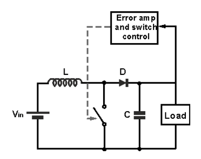 升壓轉換器基礎電路圖