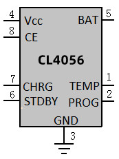 CL4056IC的引腳圖