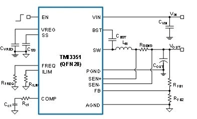TMI3351应用原理图