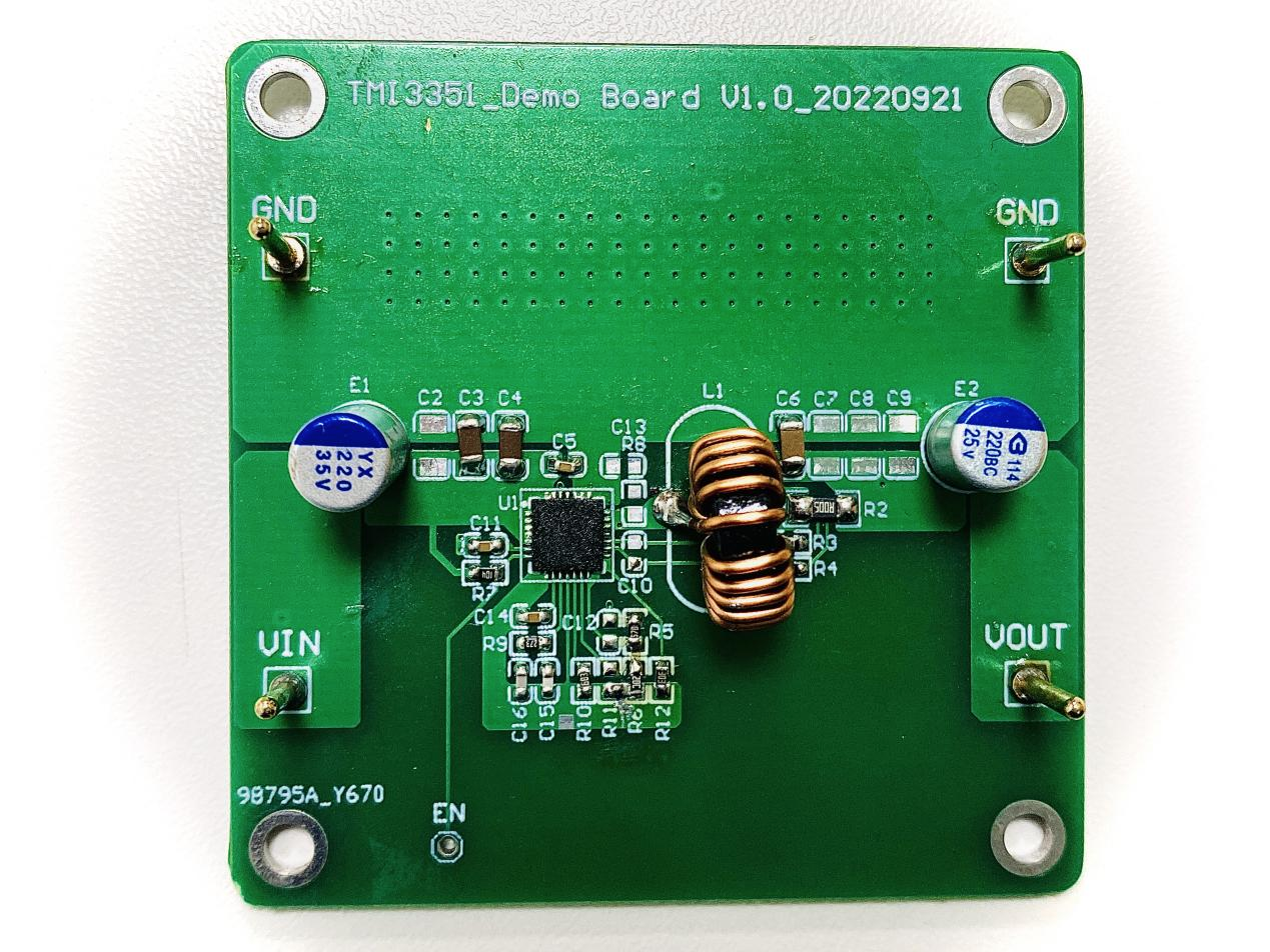 TMI3351应用实物PCB板