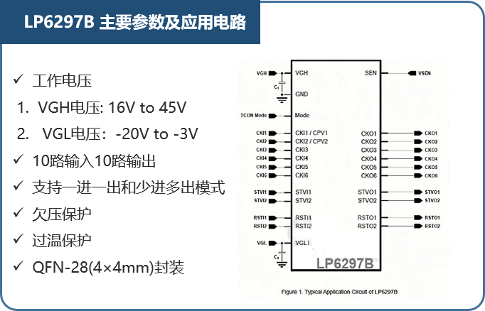 LP6297B參數(shù)及應(yīng)用電路