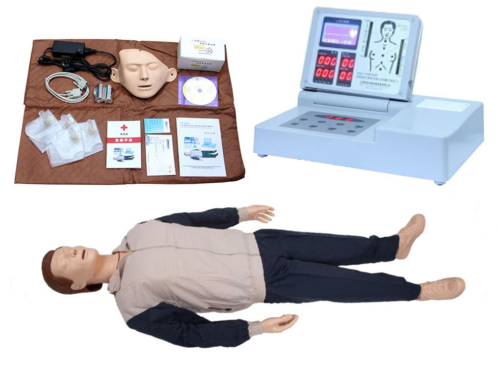 ZG-CPR590液晶彩显高级电脑心肺复苏模拟人、心脏急救模拟人