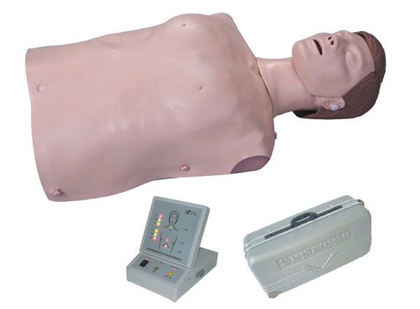 ZG-CPR200S高级电子半身心肺复苏训练模拟人、急救训练模拟人