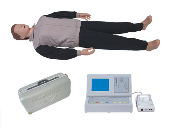 ZG-CPR500S大屏幕液晶彩显高级自动电脑心肺复苏模拟人、安全急救培训模拟人