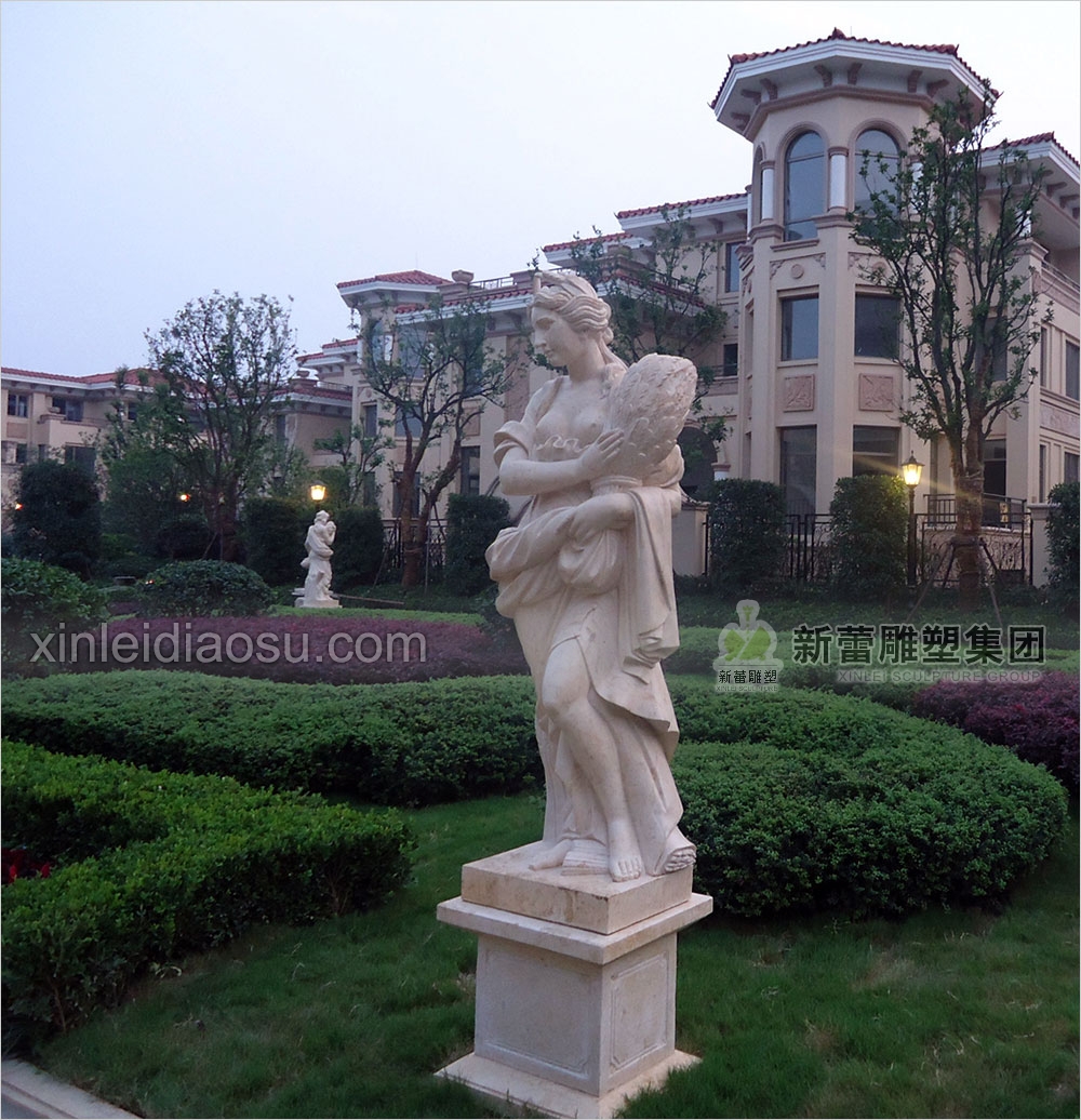 新蕾雕塑-江苏无锡阿维侬庄园-石雕工程-102