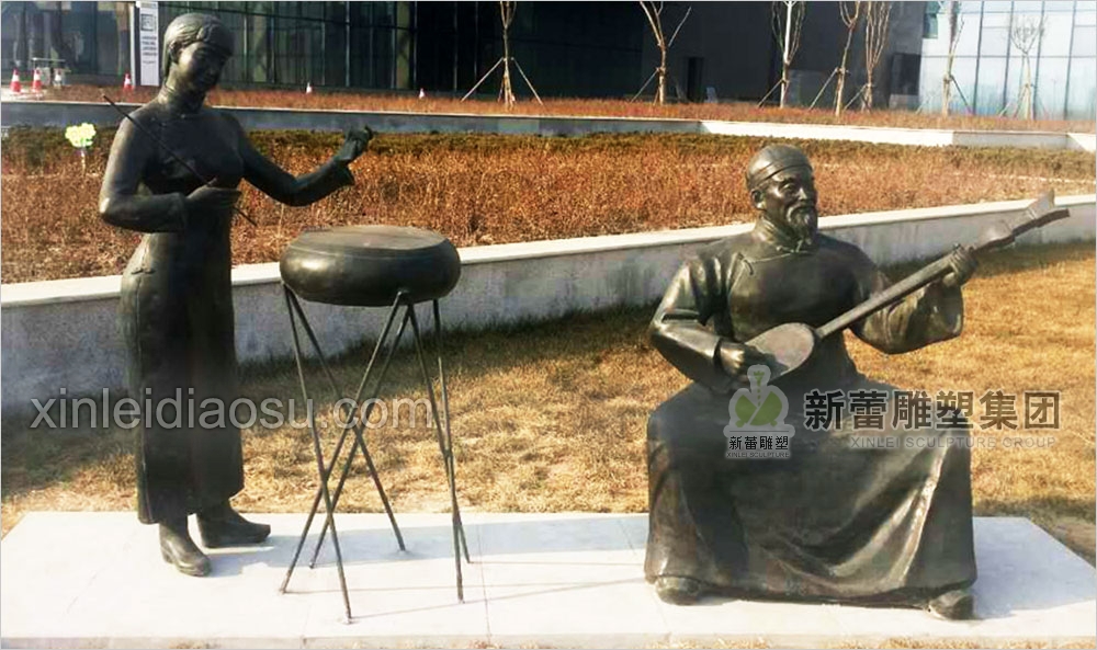 新蕾雕塑-山东滨州博物馆-铜雕工程-106