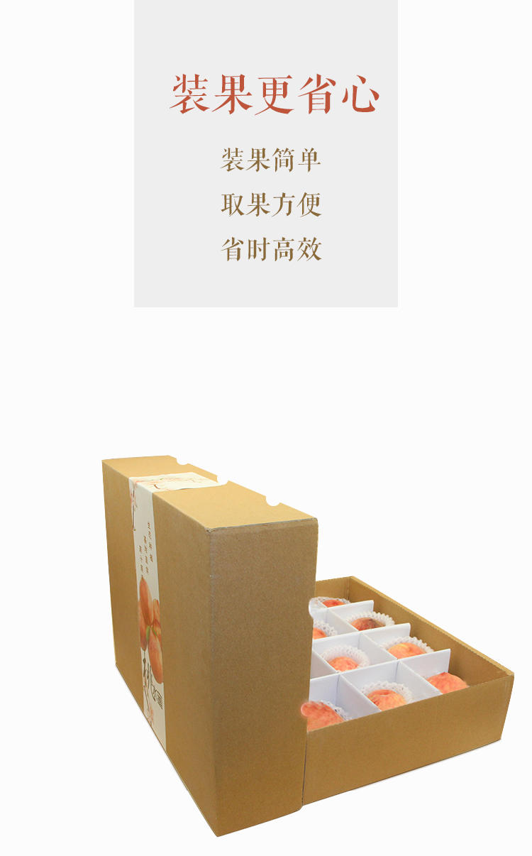 12粒裝水蜜桃禮盒包裝詳情3