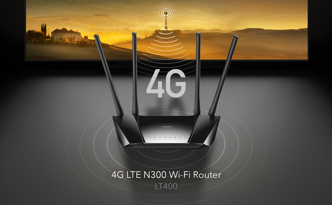AC1200 4G LTE CAT 12 Router, Model: LT12-Cudy: WiFi, 4G, and 5G Equipments  and Solutions