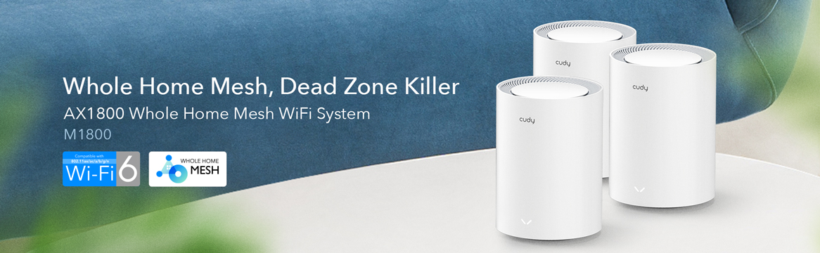 AX1800 Whole-Home Mesh-WiFi System