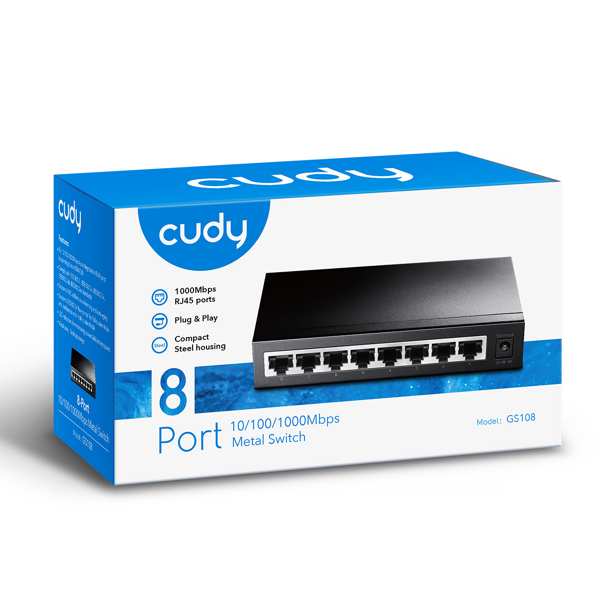 8-Port Gigabit Desktop Switch GS108-Cudy Official Site