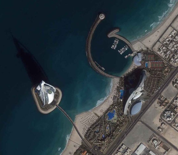 阿拉伯塔酒店风水地理图片