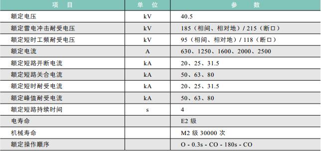 VEM-40.5A户内高压真空断路器-固封极柱1