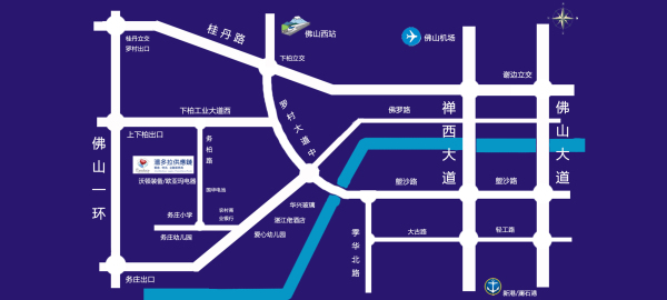 57仓库定位图地图