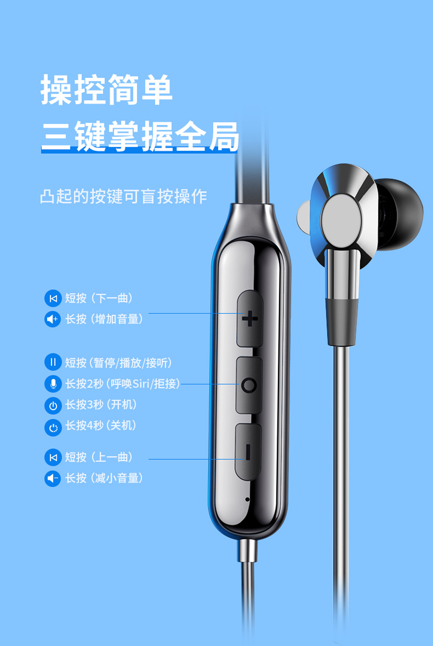 RB-S29 颈戴式蓝牙耳机 - 蓝牙耳机 - REMAX（中国）- 官方网站