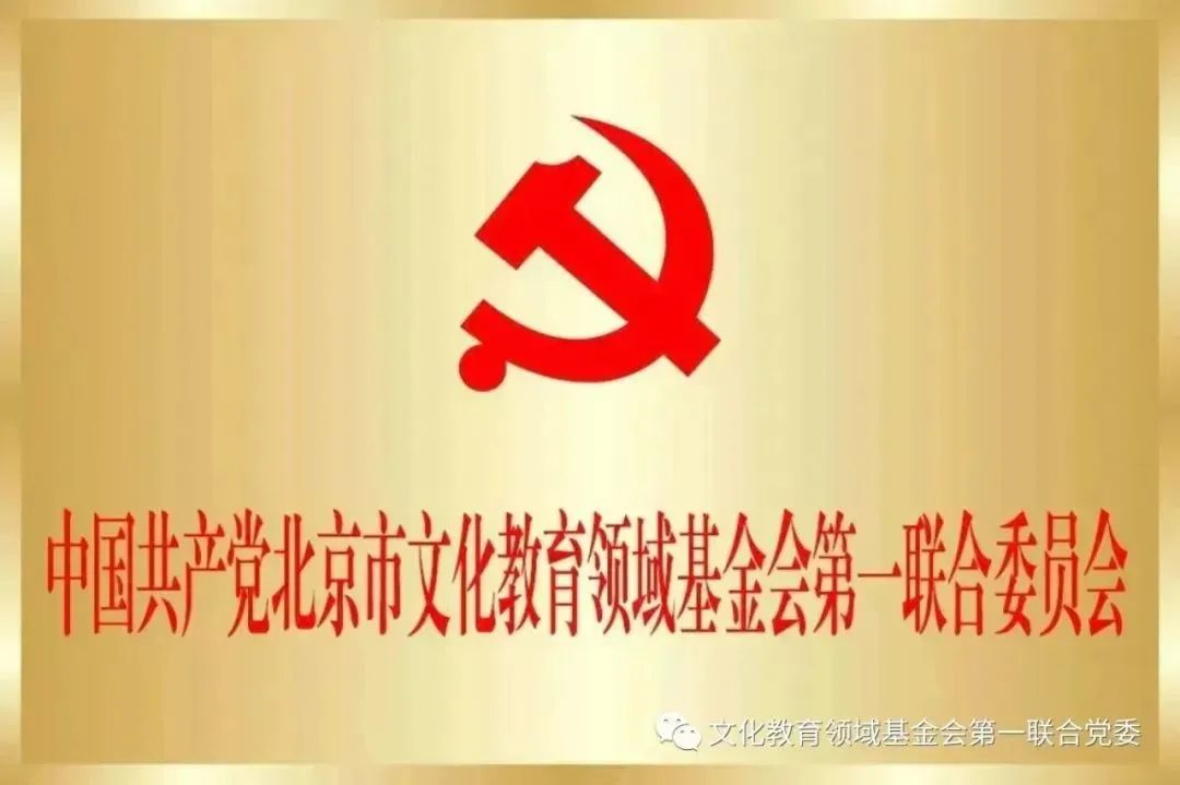 中国共产党北京市文化教育领域基金会第一联合党委