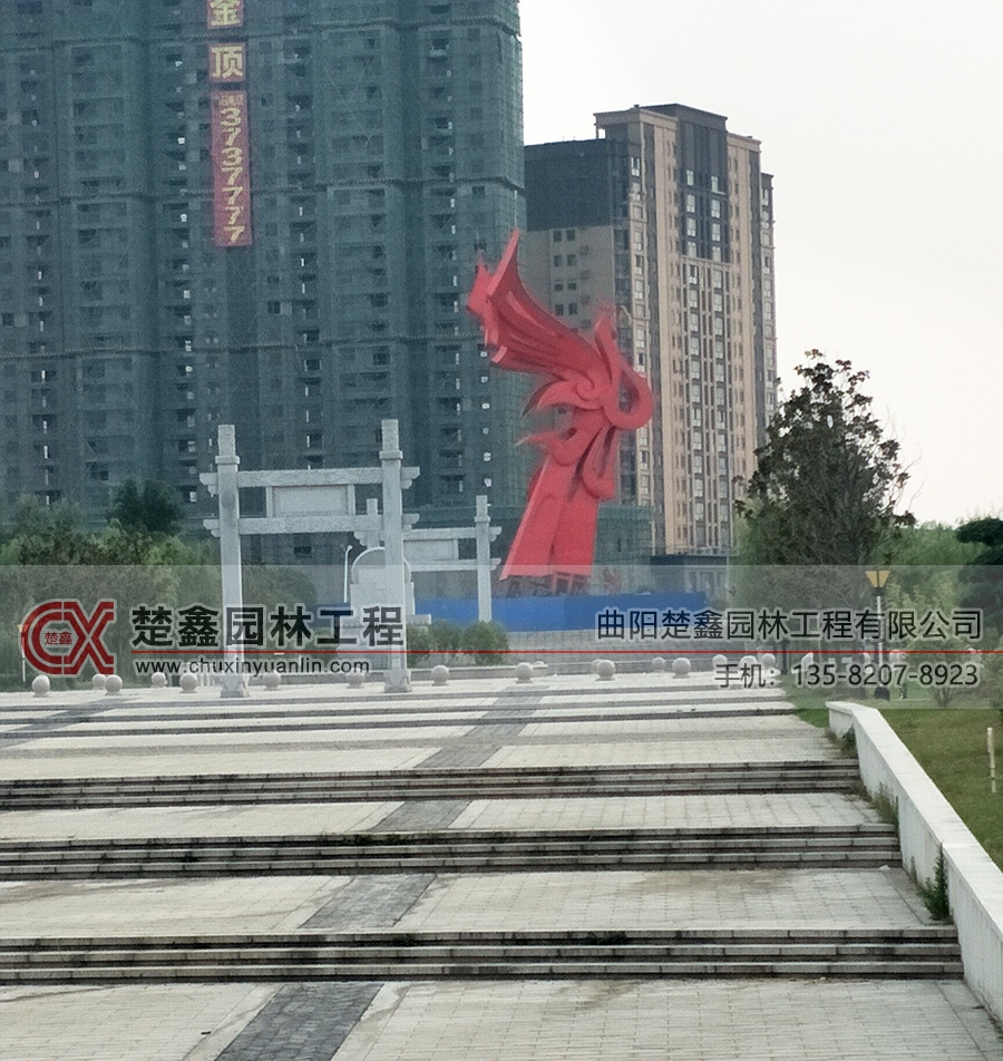 湖北省谷城县-不锈钢雕塑-BXG-1001