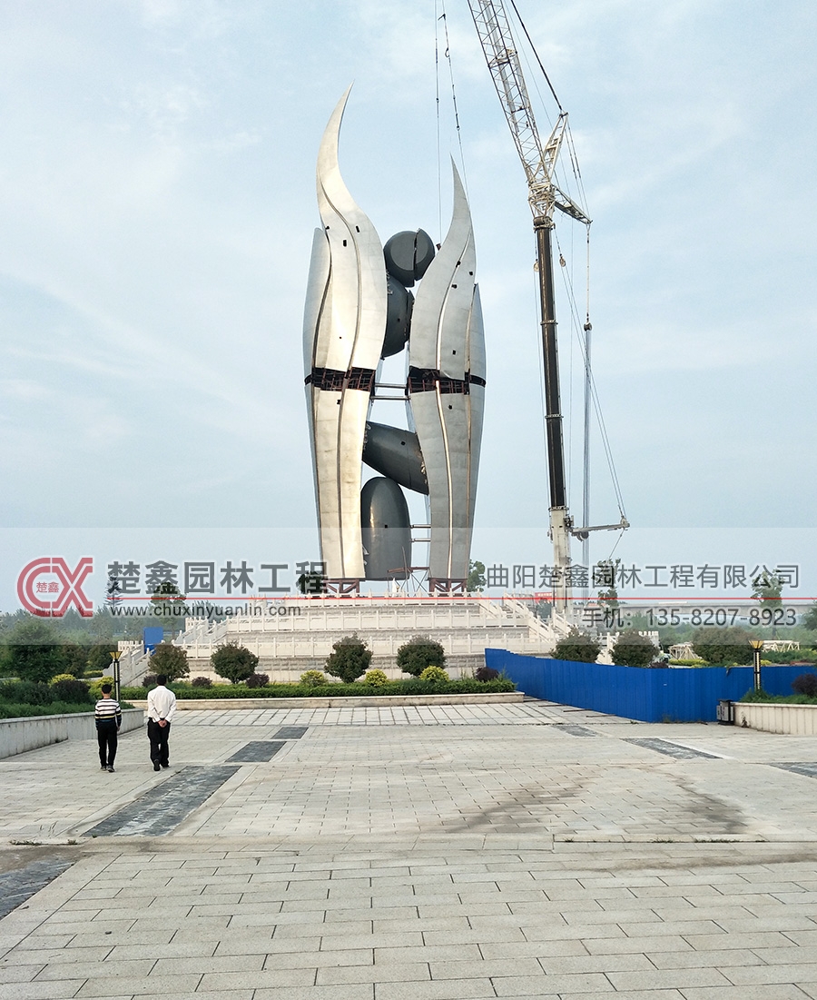 湖北省谷城县-不锈钢雕塑-BXG-1002-01