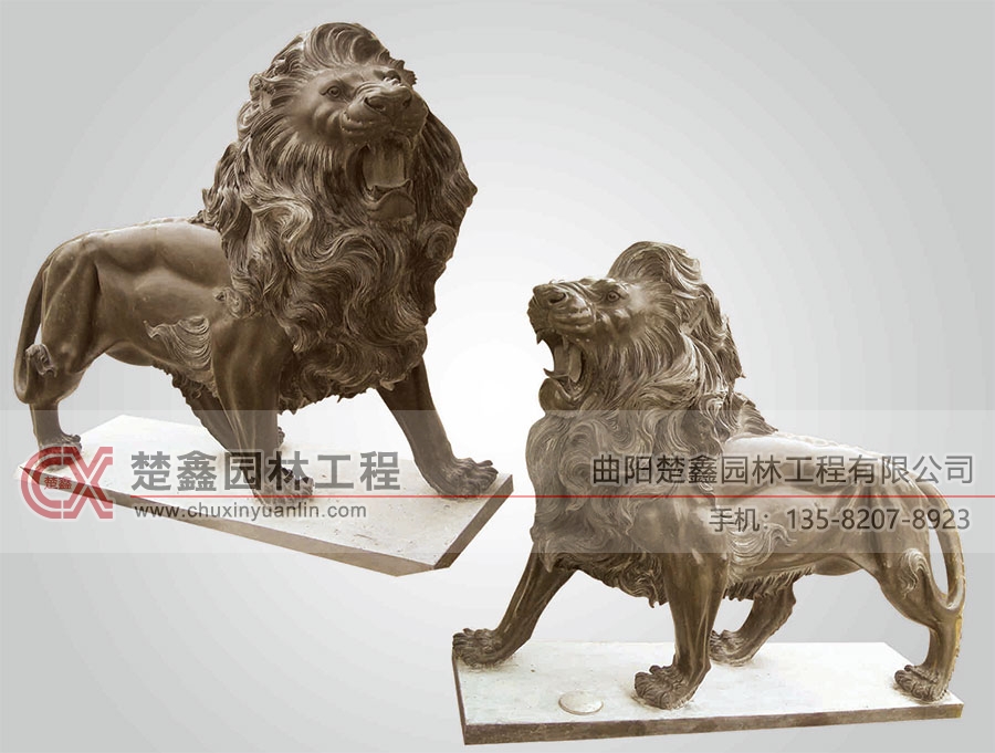 铜雕动物-铜狮子-TDW-1002