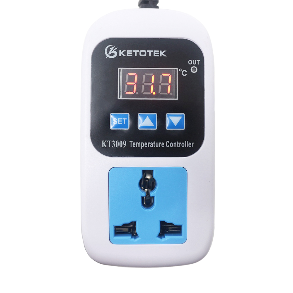 Ketotek Digital Temperature Humidity Wireless Sensor Meter