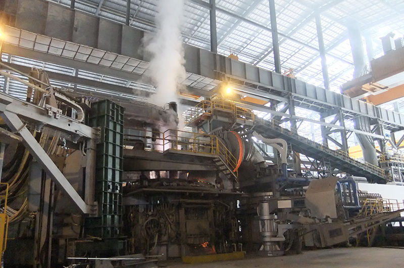 越南富国钢铁70吨电弧炉炼钢工程