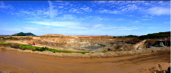 马钢南山矿业公司和尚桥铁矿采选500万吨每年建设工程