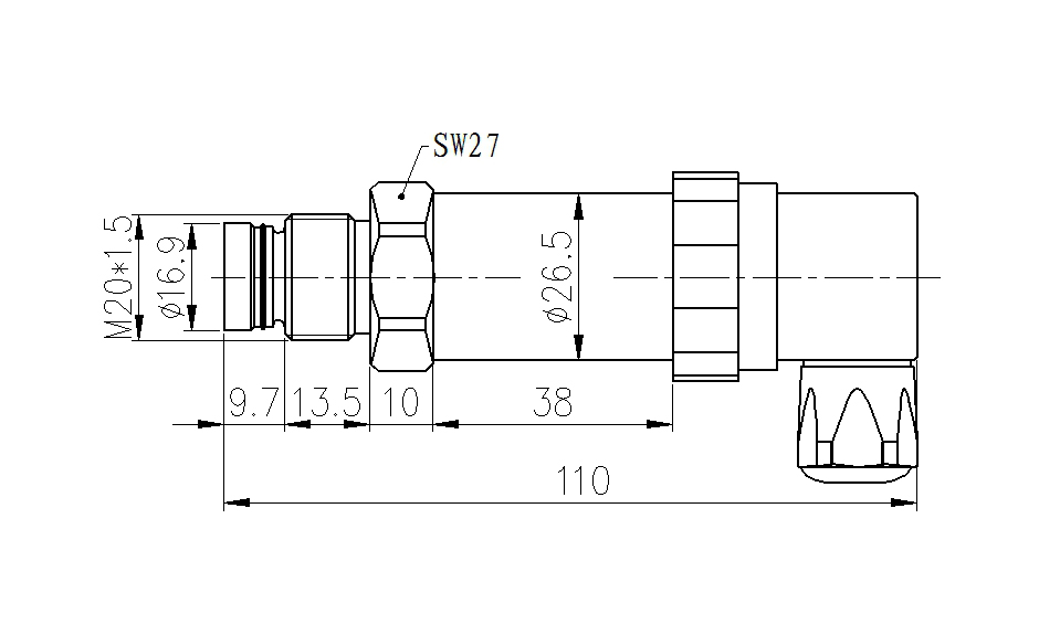 平膜压力尺寸940575