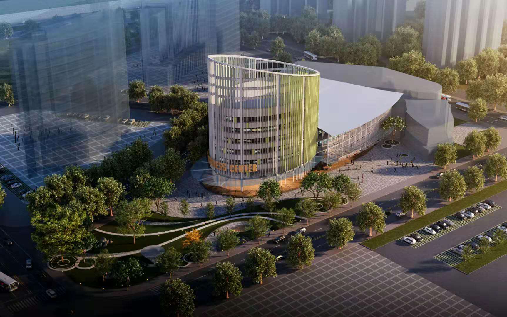 曲江行政商务区综合楼提升改造项目1