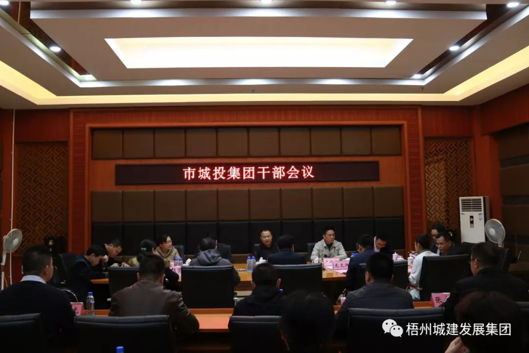 领导莅临城投集团调研指导工作-梧州市城建投资发展集团有限公司
