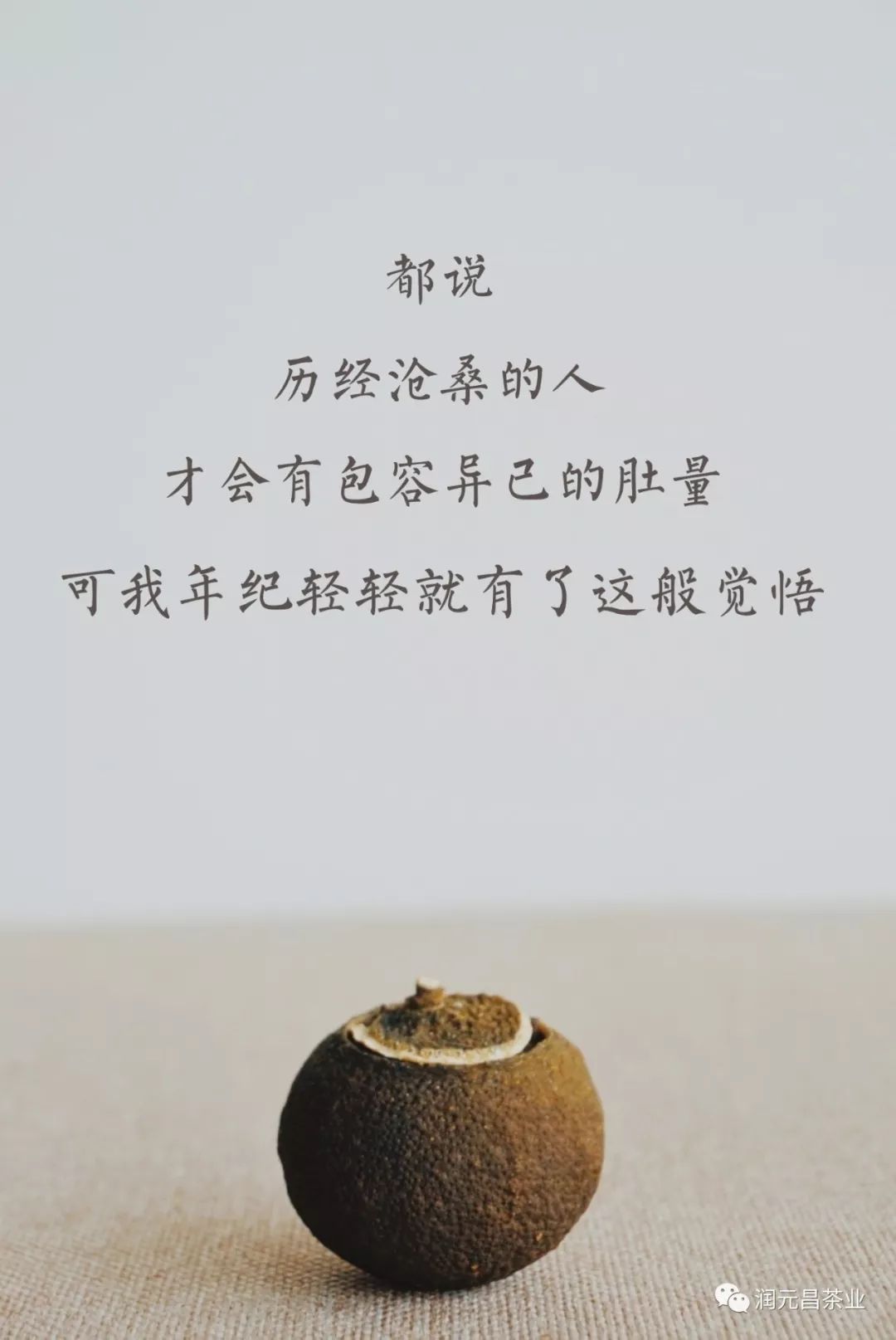 润元昌柑普茶创意海报-9